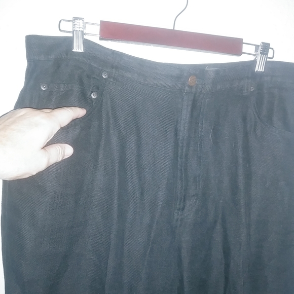 Le Collezioni Structure 36S Mens Irish Linen Summer Pants - Picture 4 of 16